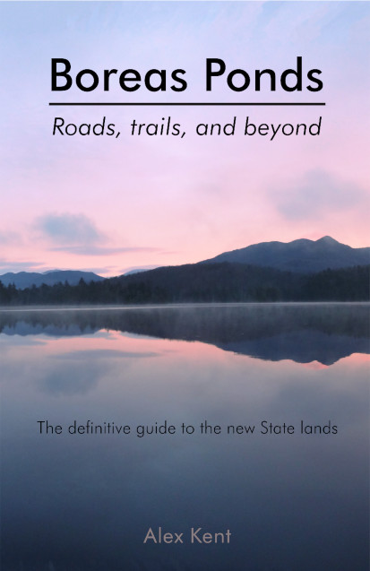 Cover of the new High Peaks guide book Boreas Ponds: Roads, Trails, and Beyond